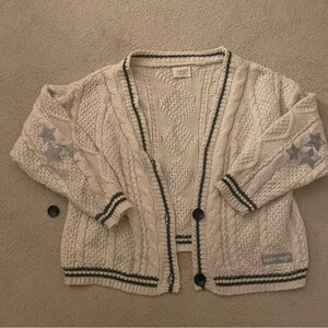 OFFICIAL Taylor Swift Cream Cable Knit Cardigan